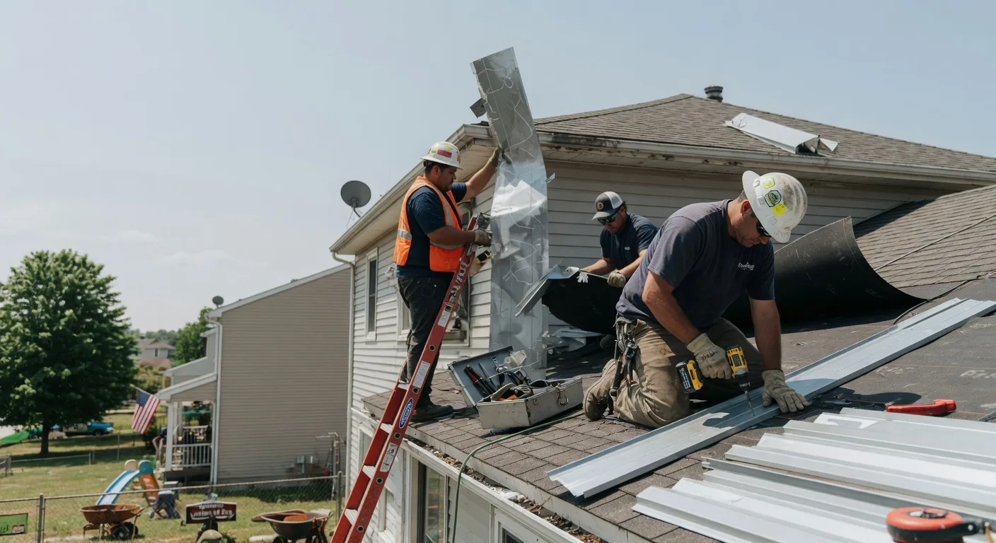 Metal Roofing Installation in Sandy Hook, MS near me
